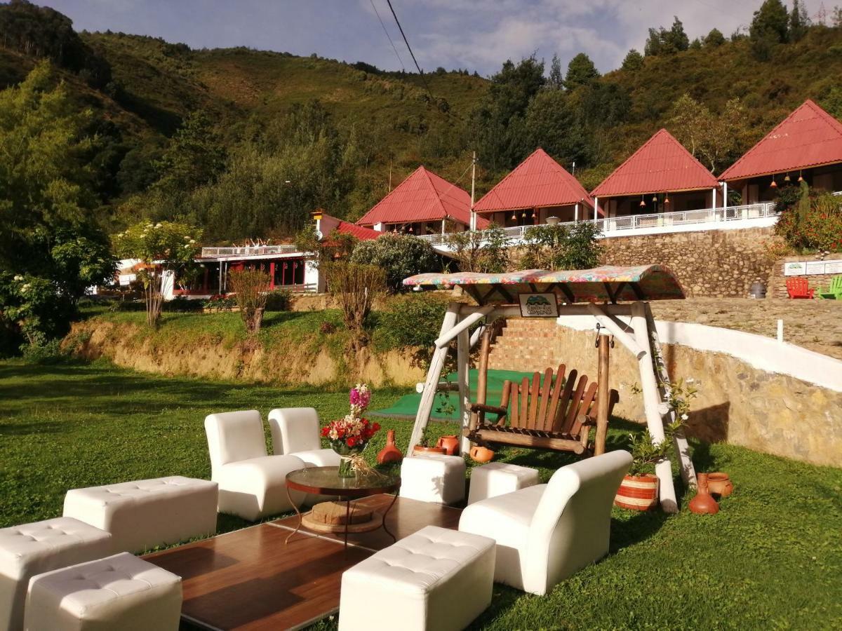 Hotel Cabanas El Rincon De Las Campanas Nobsa Exterior foto